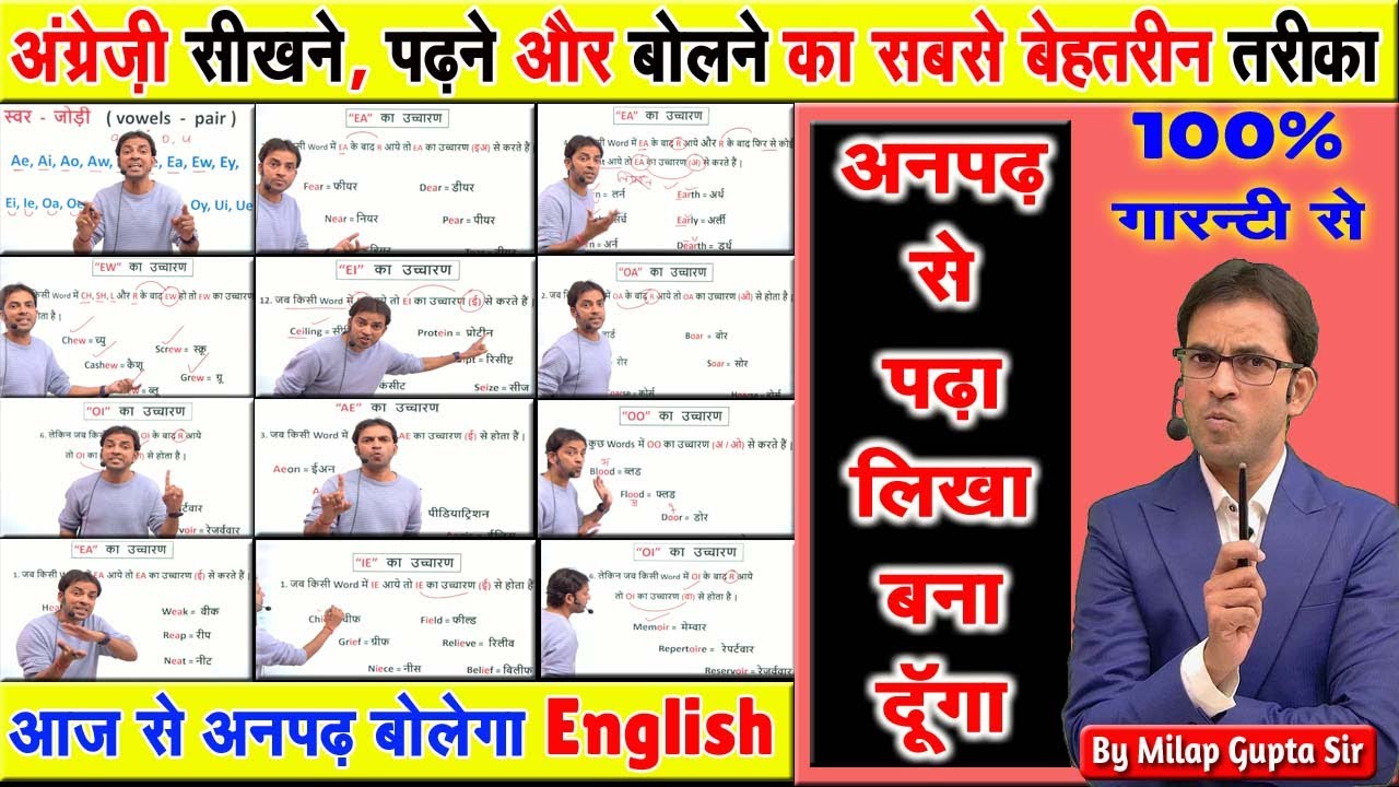 English बोलना, पढ़ना, लिखना कैसे सीखें | अंग्रेज़ी याद कैसे करें ? | अनपढ़ अंग्रेज़ी कैसे सीखते है ?