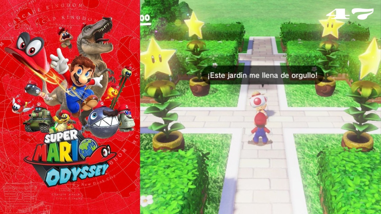Estrellas en el Reino Champiñón #47. Super Mario Odyssey
