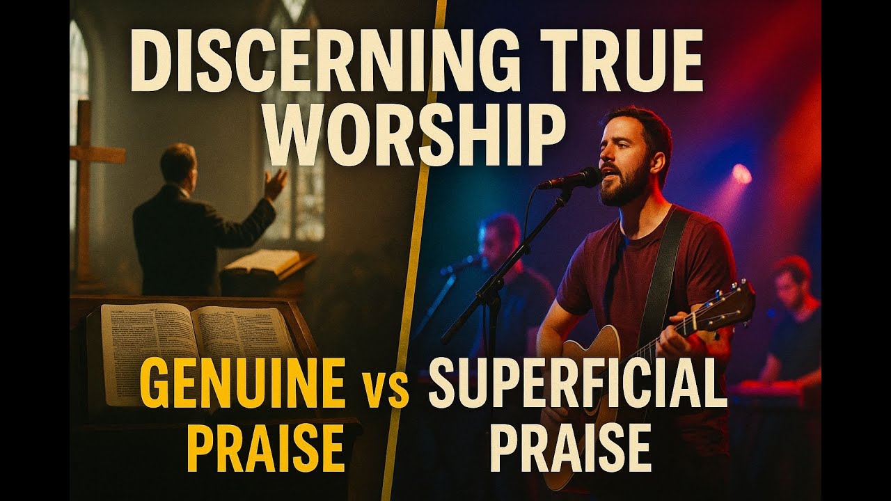 "Discerning True Worship: The Importance of Genuine Praise in the Contemporary Church".