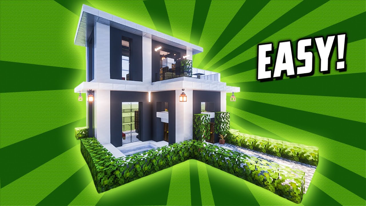 Minecraft: Tutorial Membuat Rumah Modern Minimalis