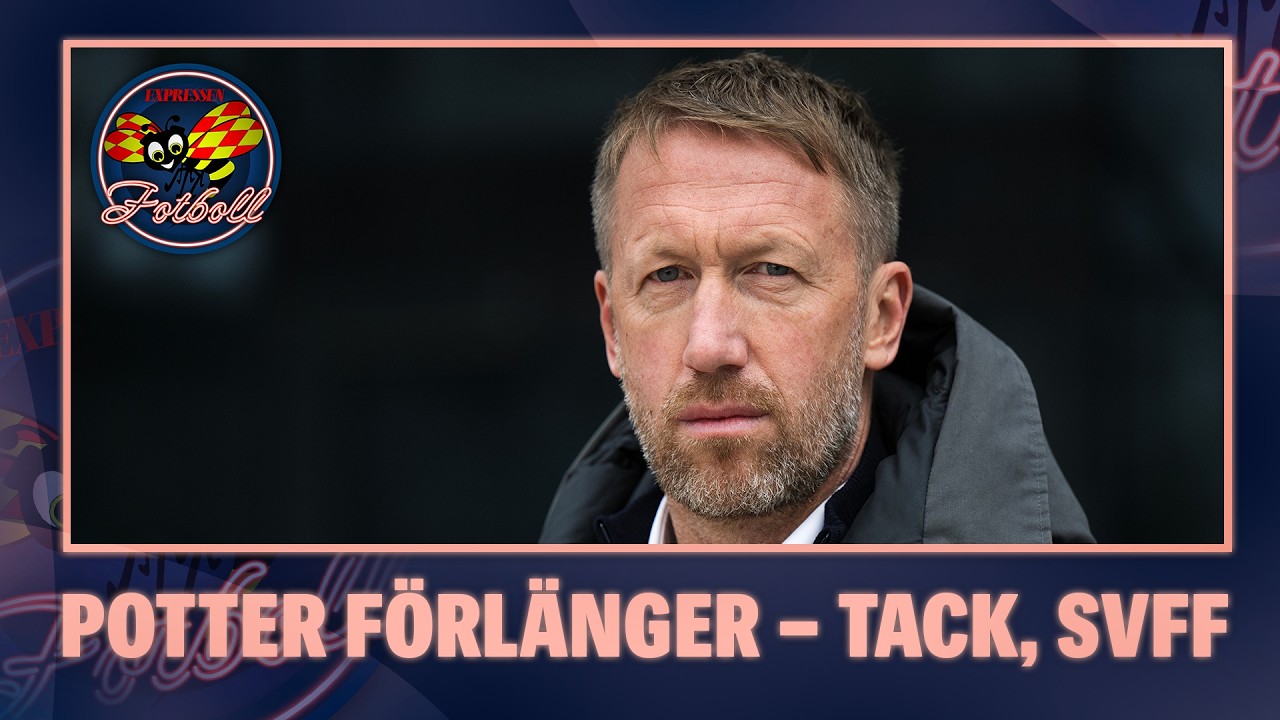 Potter förlänger – räddningen för svensk fotboll?