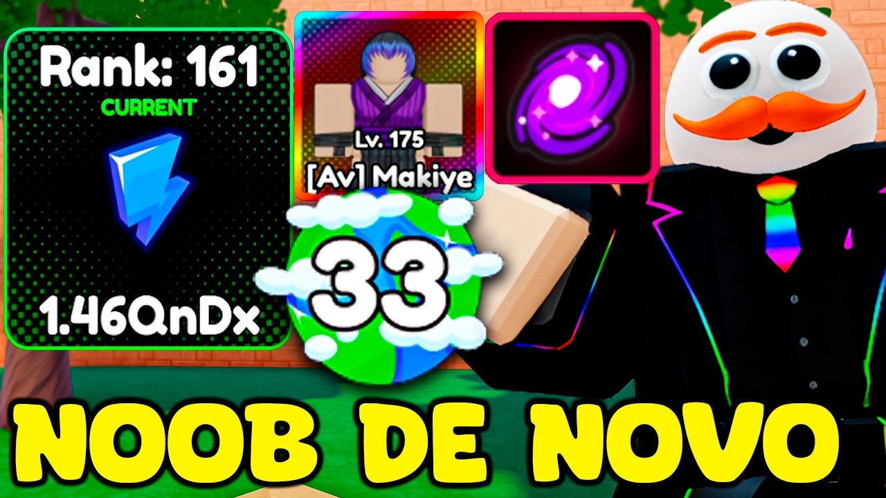 GALÁXIA 2? EU PAREI NO MUNDO 33 e JÁ TEM MAIS 8 MUNDOS no ANIME ETERNAL