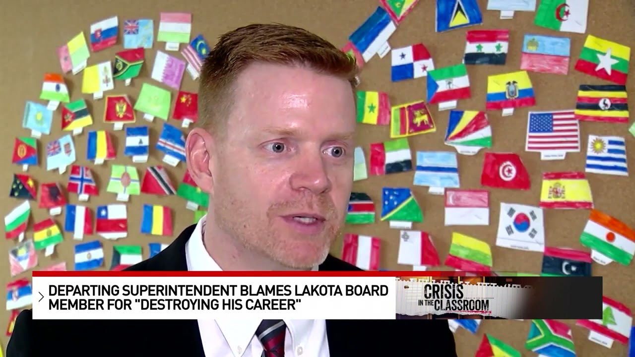 Local superintendent says a school board member destroyed his career
