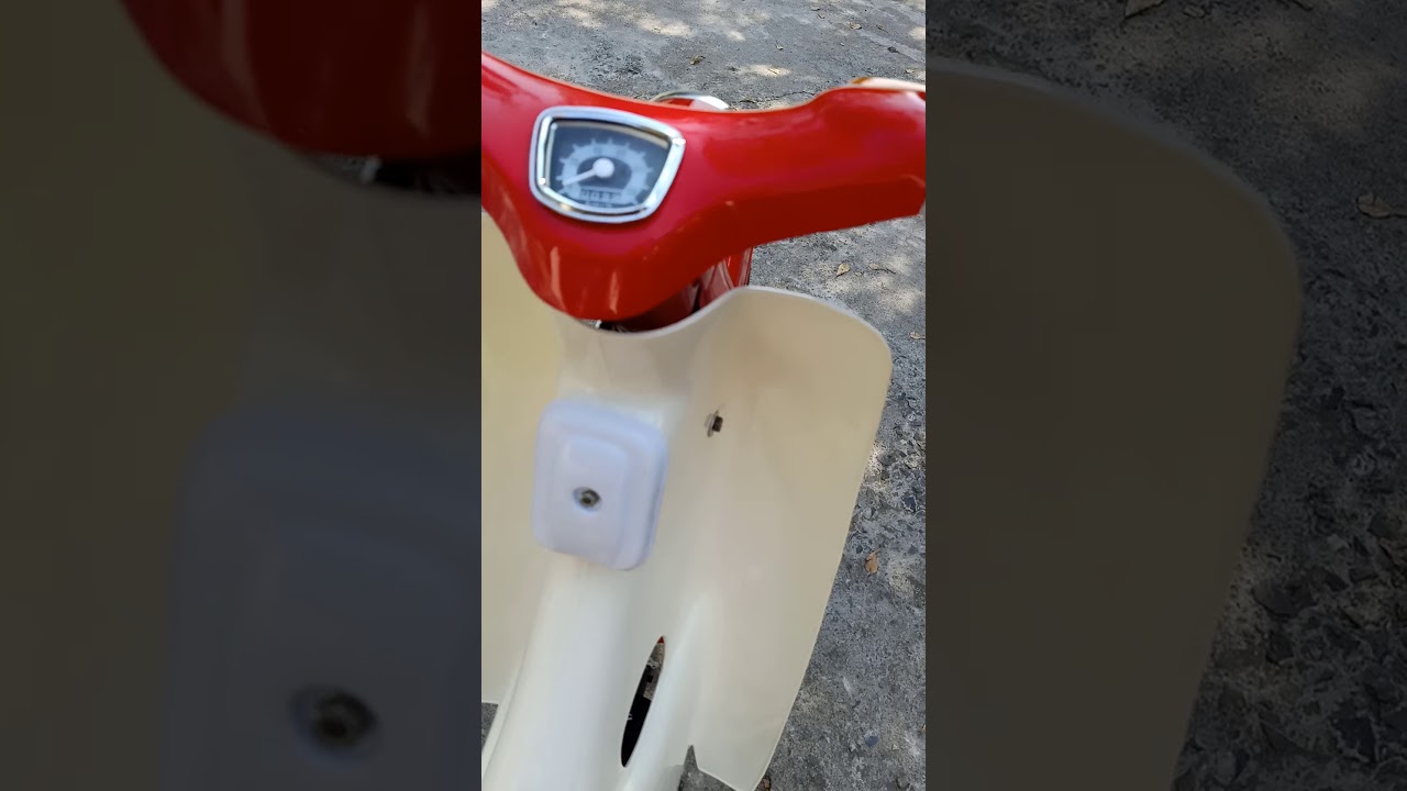 พามาดู honda c100 ทำใหม่ทั้งคันอย่างสวยยยย