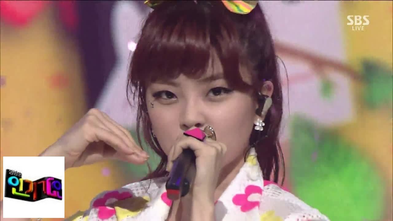 [HEYNE] Красная ложь @ Популярная песня Inkigayo 140817