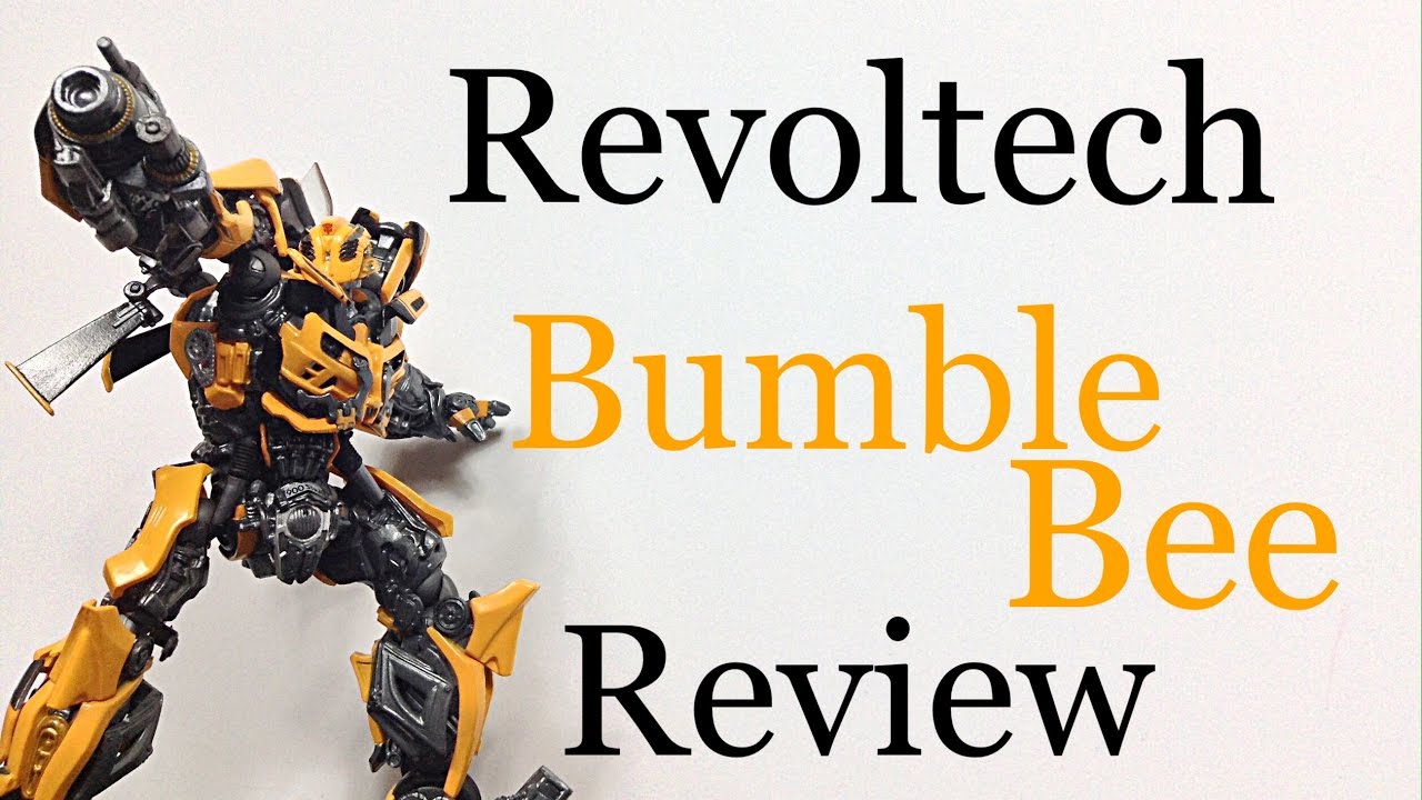 Revoltech Transfromers Dark of The Moon BUMBLEBEE Action Figure Review Toy Review