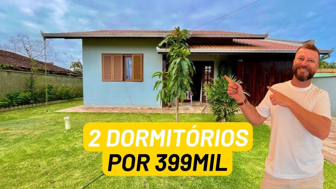 Casa com 2 dormitórios a venda em Balneário Barra do Sul