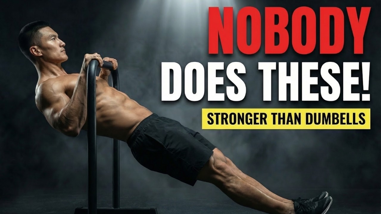 6 Bodyweight Exercises That Build More Muscle Than Dumbbells