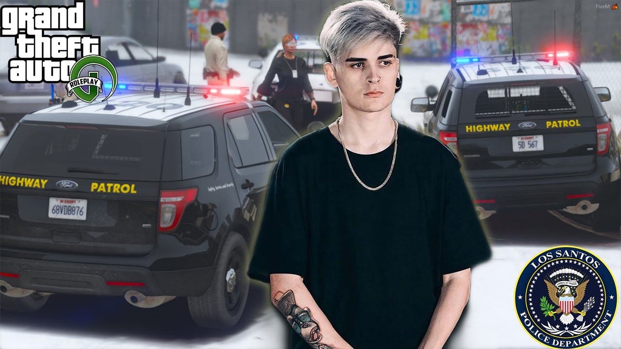 PERSECUCION A LIT KILLAH en GTA V ROLEPLAY #5