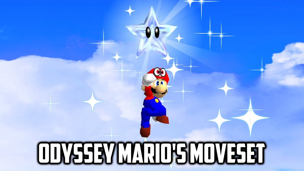 ⭐ Super Mario 64 PC Port - Odyssey Mario's Moveset (OMM) v5.0.0 Part 2 - Crystal Stars