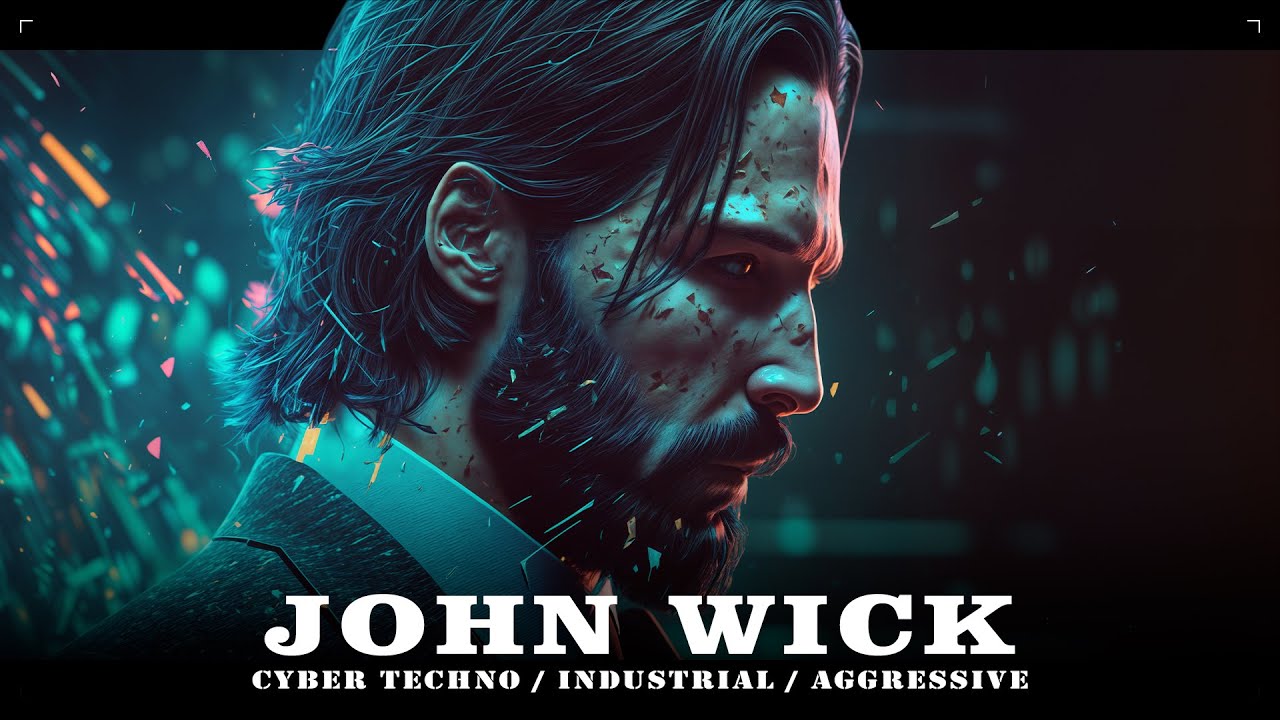 JOHN WICK - Cyber Techno Music / Dark Techno / Industrial Mix / Cyberpunk
