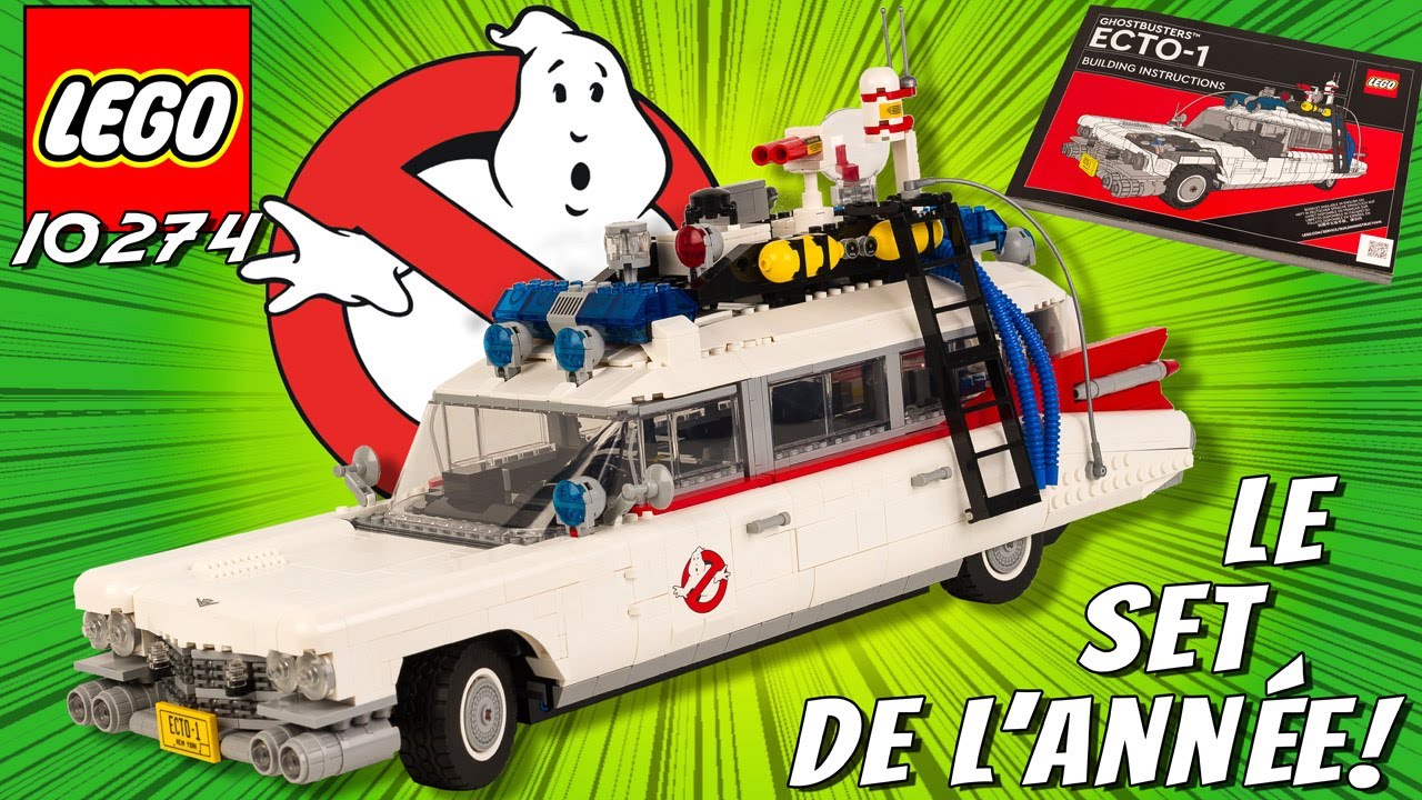 LEGO GHOSTBUSTERS ECTO-1: le Set de l'année 2020 Le Test Complet en français 10274