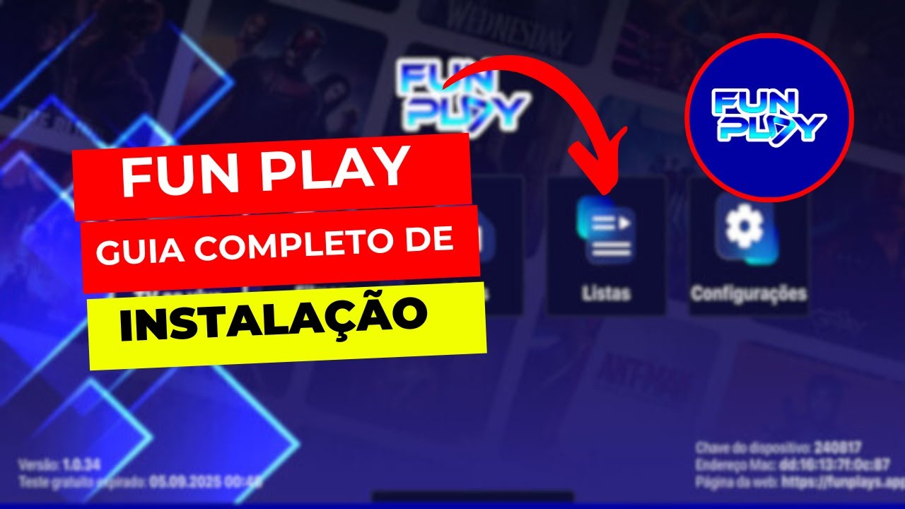 🔴 Tutorial Fun Play &ndash; Novo Aplicativo (Guia Completo de Instala&ccedil;&atilde;o e Ativa&ccedil;&atilde;o)