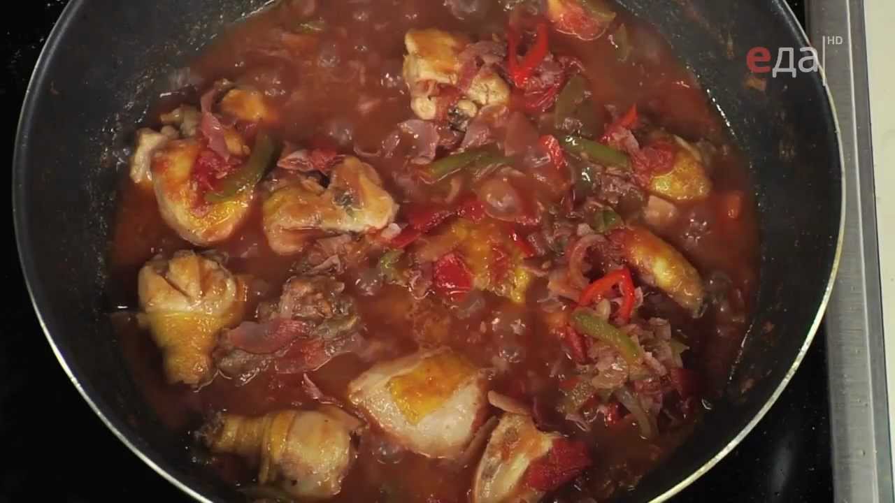 Кухня Испании. Цыплёнок Чилиндрон