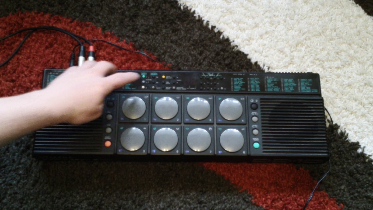 Драм-машина Yamaha DD-10, часть 1/2