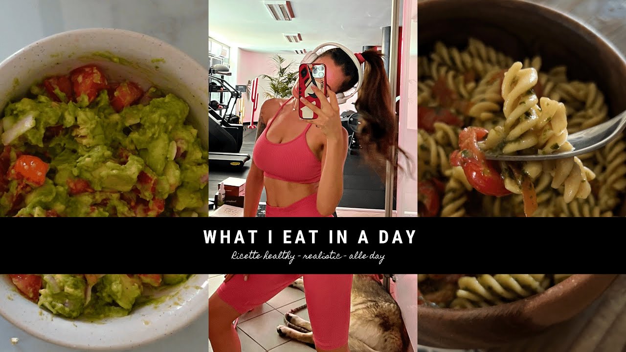 WHAT I EAT IN A DAY || HEALTHY AND REALISTIC + WORKOUT BONUS || ASCOLTA IL TUO CORPO ❤️