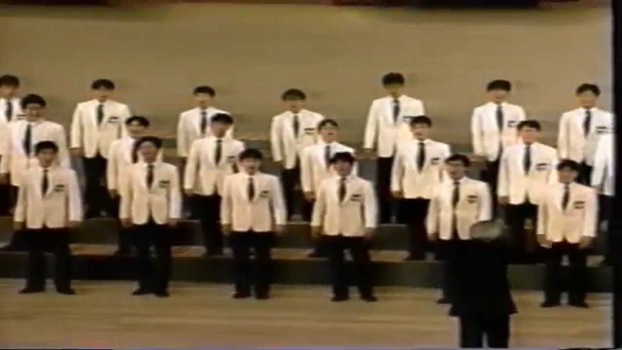 柳河風俗詩 （多田武彦）関西学院グリークラブ《東西四連》「Yanagawa-Fuzoku-shi」  Kwansei-Gakuin Gleeclub