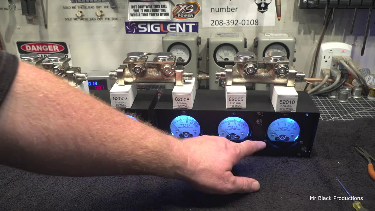 Tips and Tricks for a bigger "ish" cb install in the Semi truck, some Bird meters to