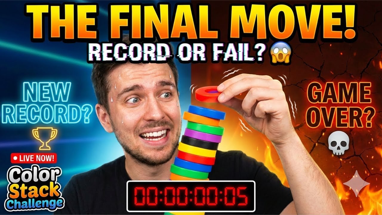 MAXIMUM SPEED! 🔥 Insane Color Stack Challenge! Live