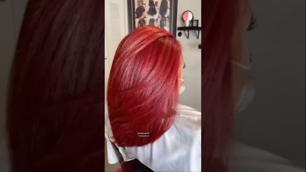 How To Do The PERFECT RED Bob 🤌🏽👀