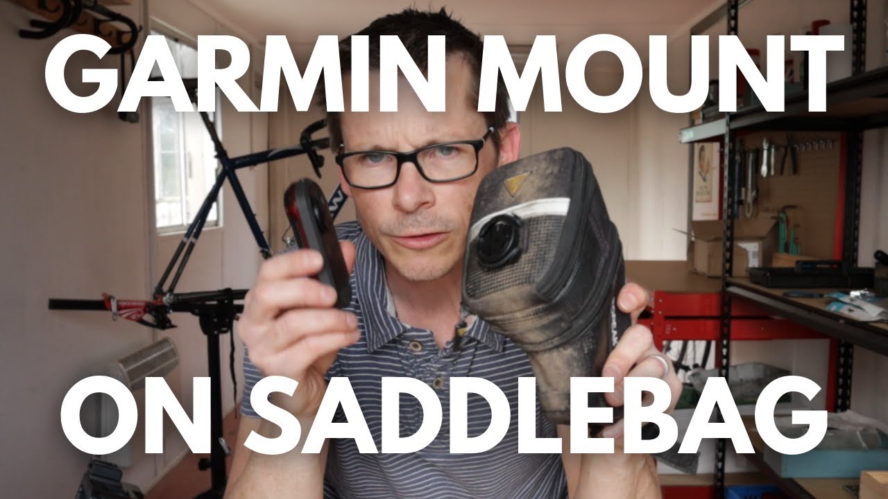 How to Attach a Garmin Varia (or any Garmin Mount) to a Saddlebag
