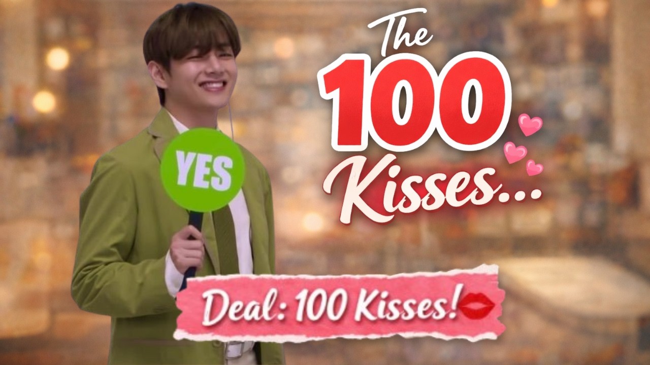 The 100 Kisses.... | Taehyung FF | Kim Taehyung ff | Romantic FF