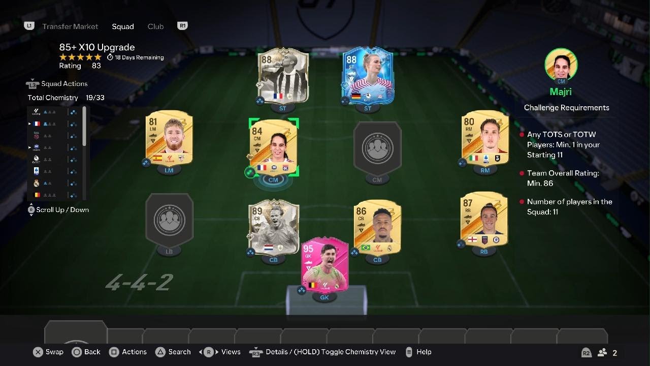OPENING 85X10/FUTTIES PACKS *GOOD PLAYERS*