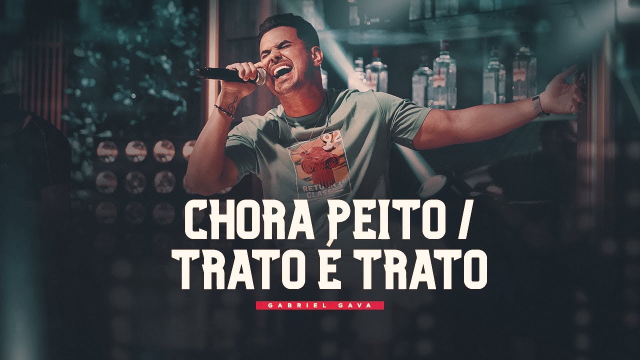 Gabriel Gava - Chora Peito/Trato é Trato - DVD Rolo e Confusão