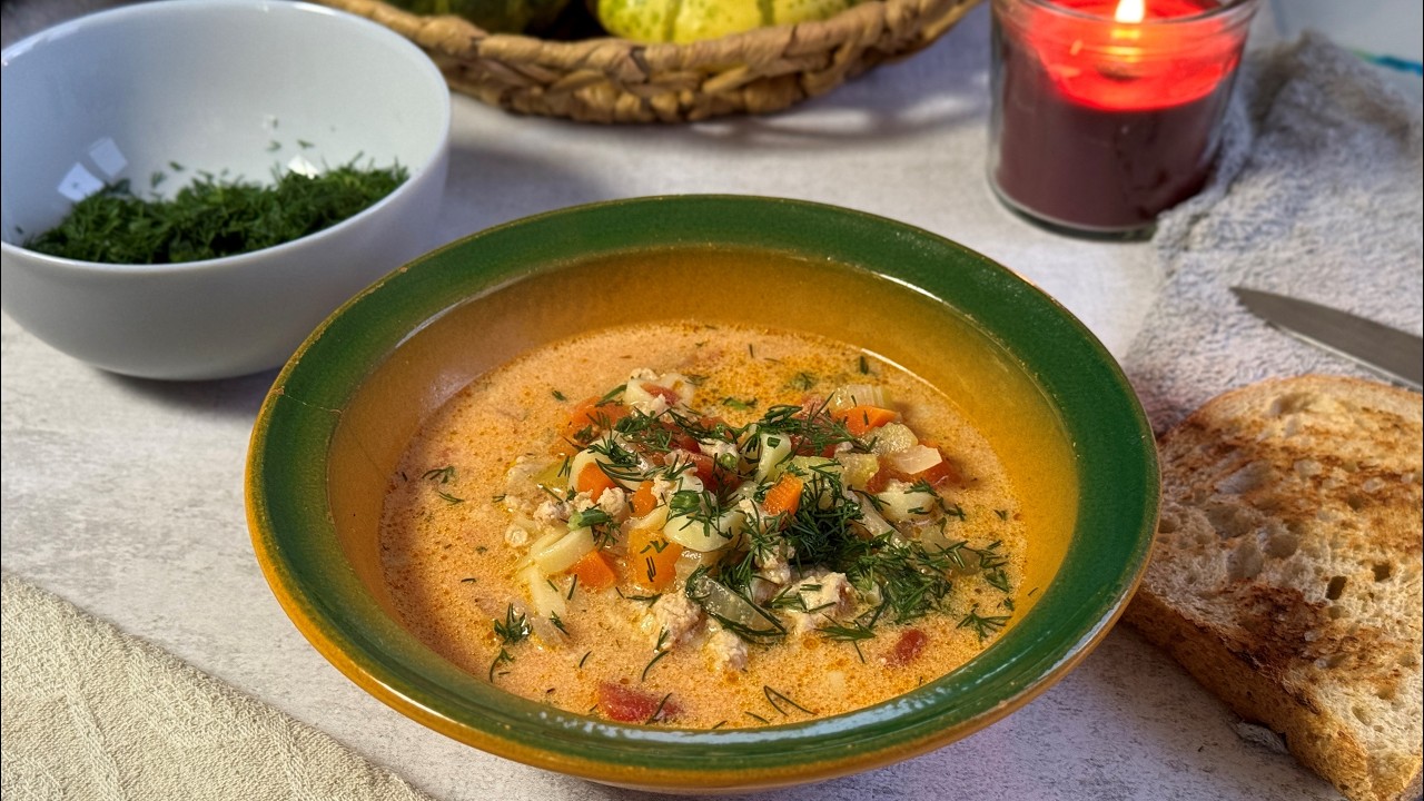 ВКУСНЫЙ ЛАЗАНЬЯ-СУП! 🍲 Простой рецепт, который вам понравится!