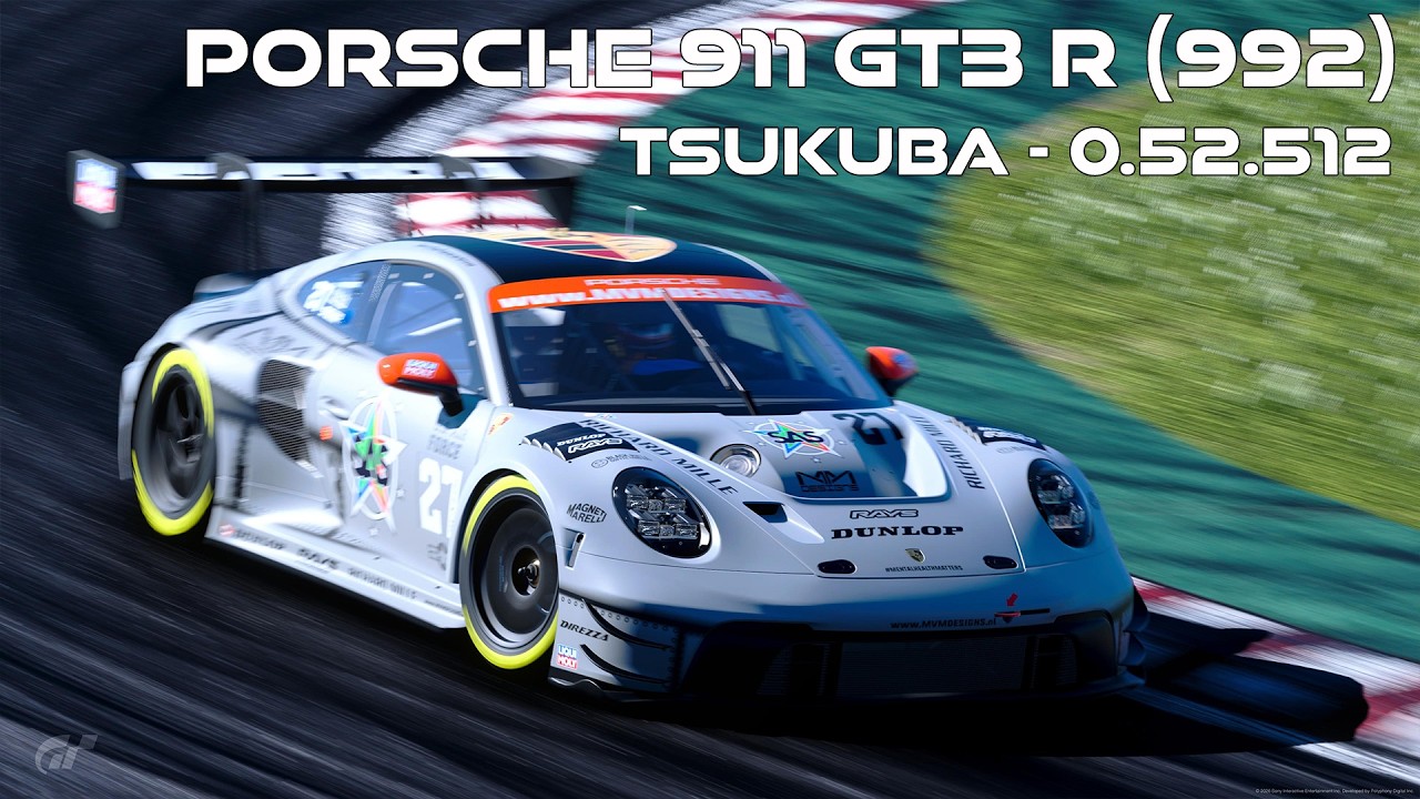 Porsche 911 GT3 R (992) - Time Attack Tsukuba - 0.52.512