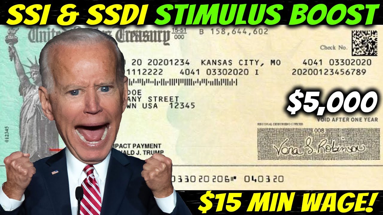 $5,000 SSI & SSDI Boost! 4th Stimulus Check Update | $15 Min Wage | Child Tax Credits - May 16