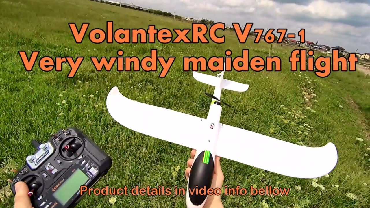 VolantexRC V767-1 Firstar 758mm Wingspan Power Glider Review - Part 2