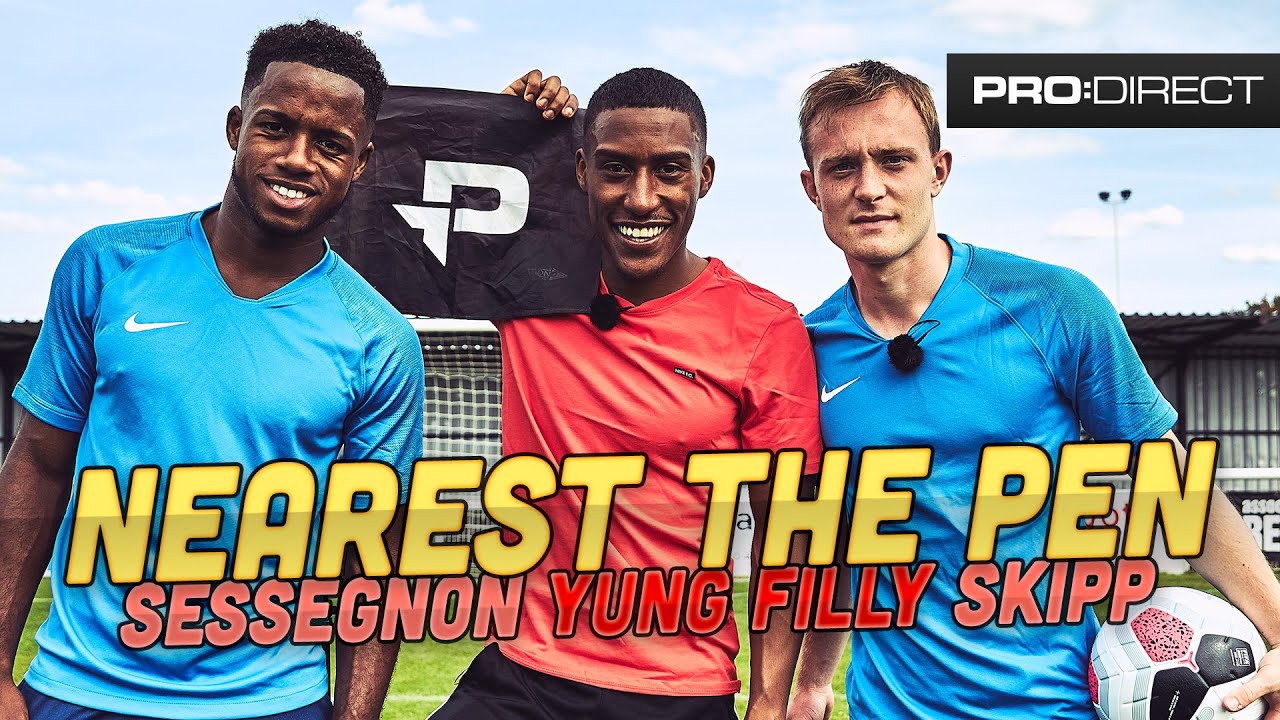 YUNG FILLY ft. RYAN SESSEGNON & OLIVER SKIPP | NEAREST THE PEN CHALLENGE