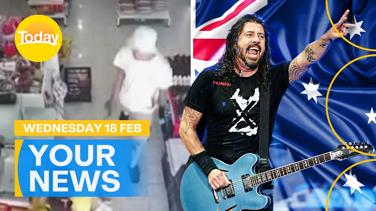 Your News | Deadly stabbing rampage; Foo Fighters announce Aussie tour | Today Show Australia