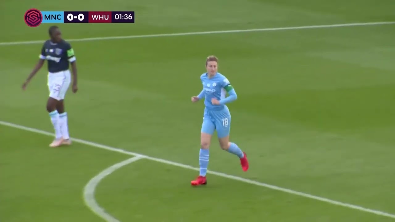 WSL - manchester city v west ham oct 2021