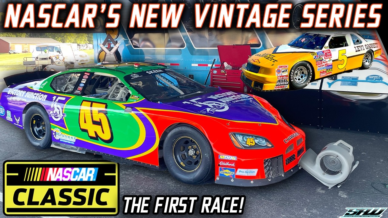 NASCAR Classic Series FIRST Race: Vintage Stock Cars Officially Home! (VIR Road Course)