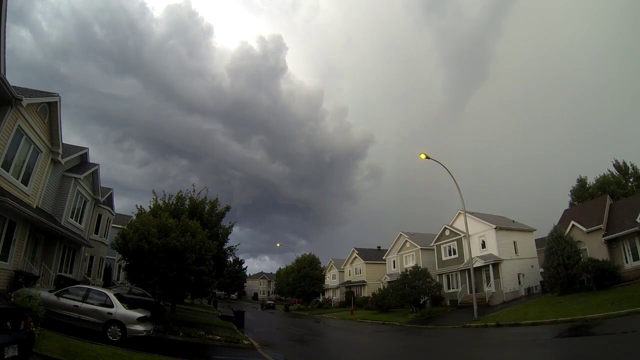 Orage vu de la maison - 27 juillet 2015