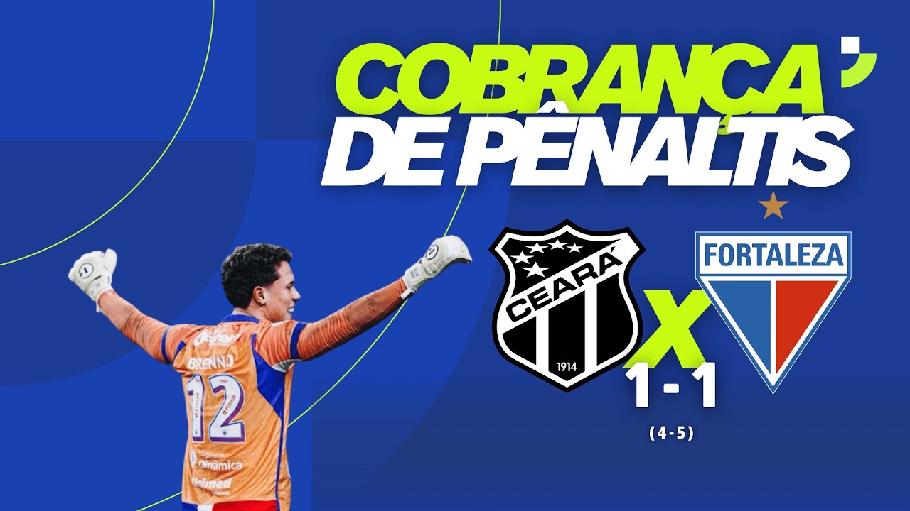 FORTALEZA É CAMPEÃO CEARENSE AO VENCER O CEARÁ NOS PÊNALTIS