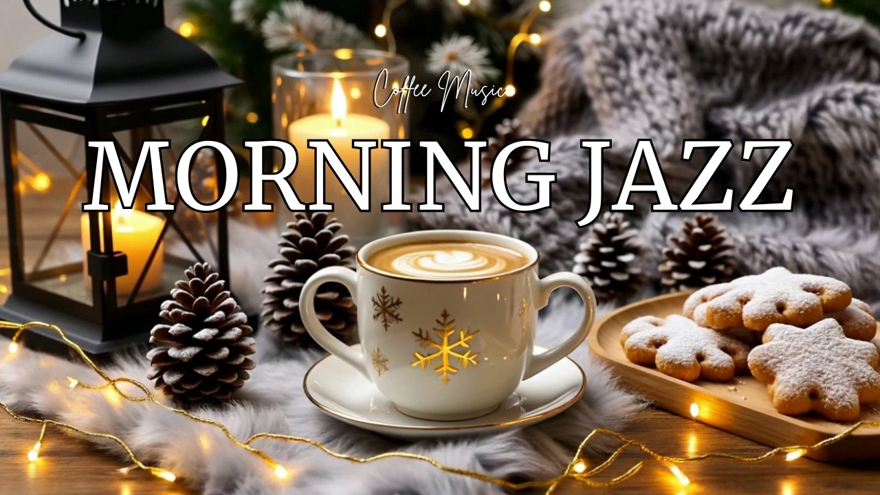 February Morning Café Jazz ☕ Soft Coffee Ambience & Bossa Nova Instrumental for Stress Relief
