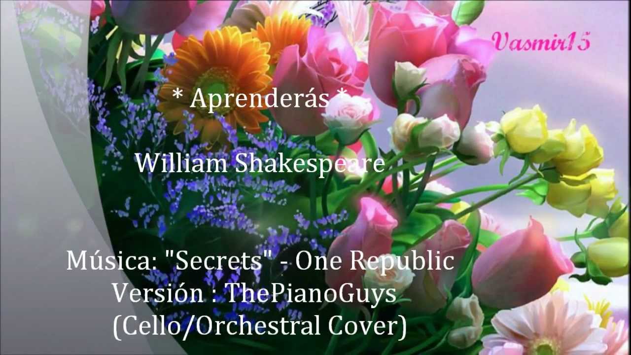 Con el Tiempo Aprenderás - William Shakespeare - The Piano Guys 