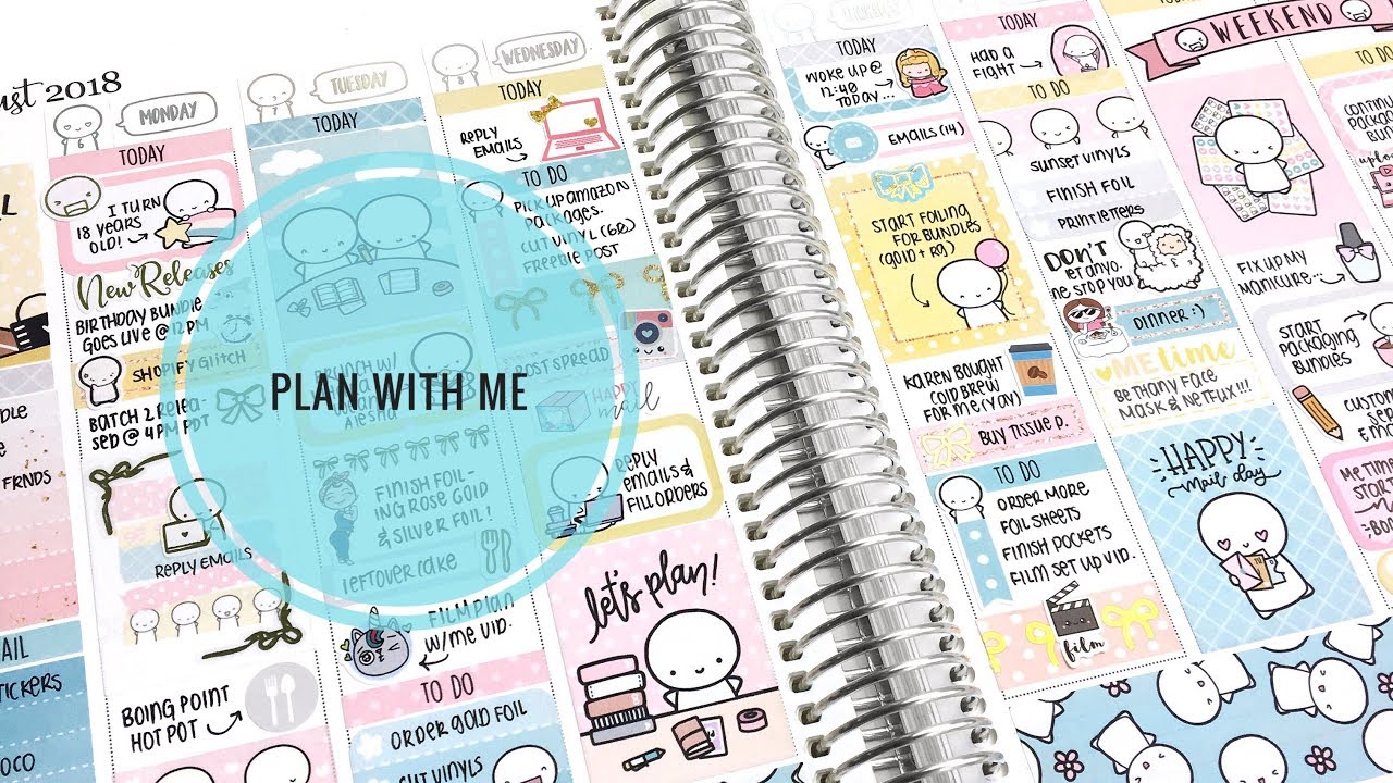Plan With Me: My 18th Birthday Week!