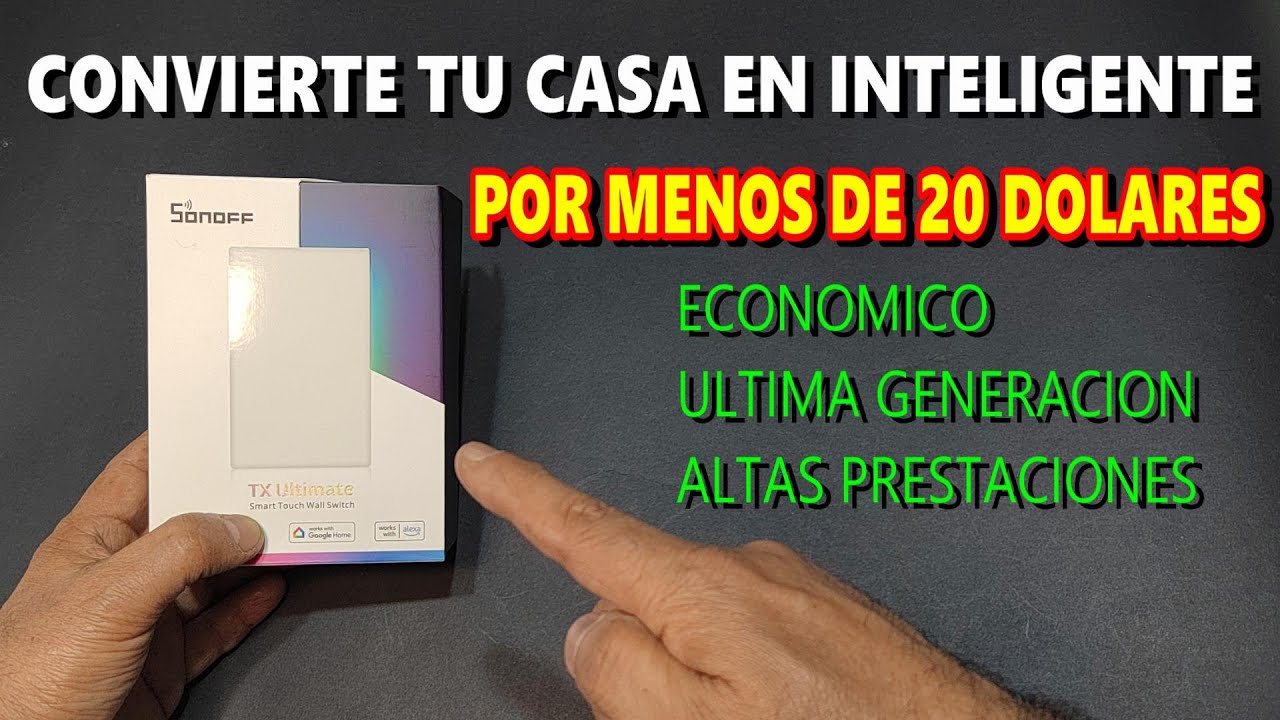 ✅ CAMBIA TU INTERRUPTOR ANTIGUO POR UNO INTELIGENTE BARATO y DE ALTA CALIDAD POR MENOS DE 20 DOLARES