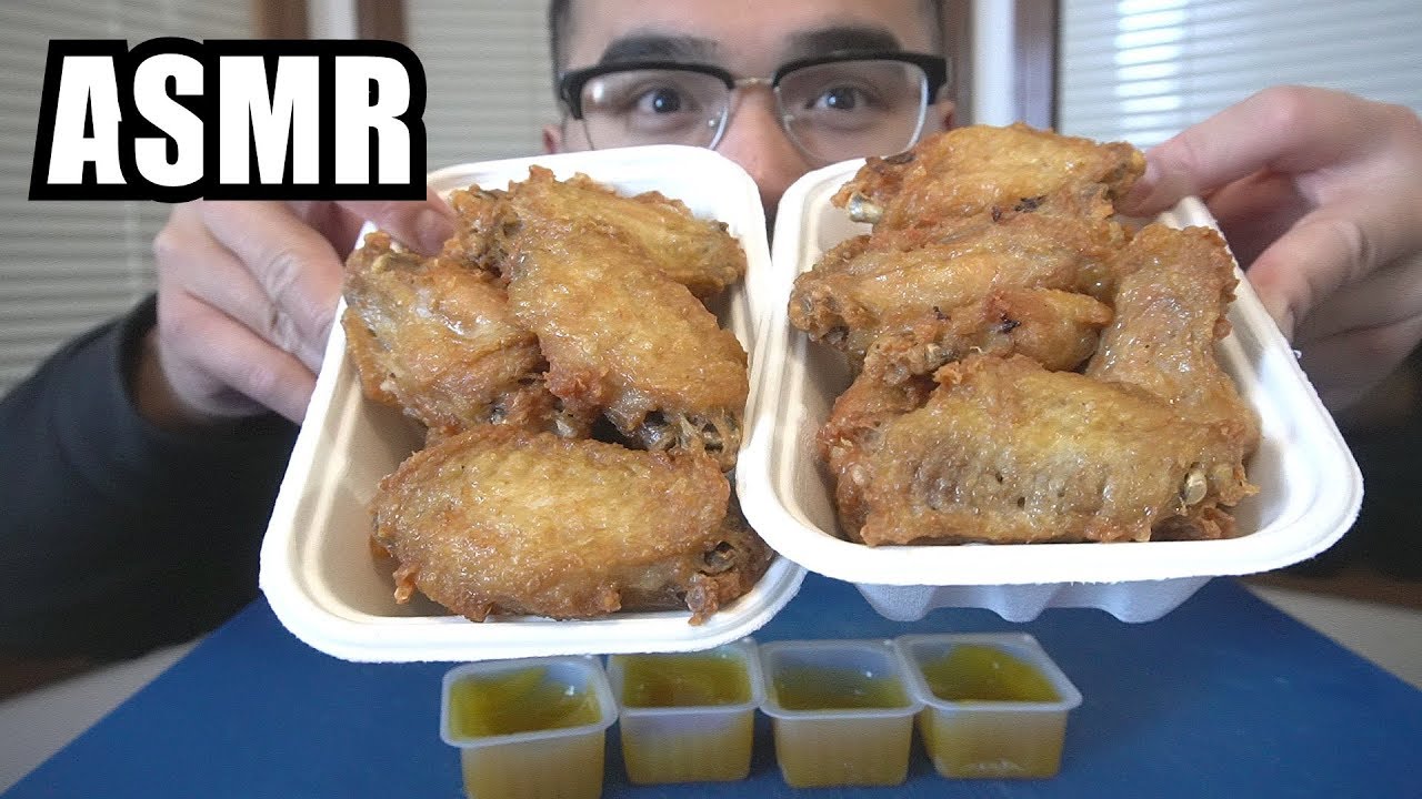 How to PROPERLY enjoy COSTCO WINGS *SATISFYING ASMR