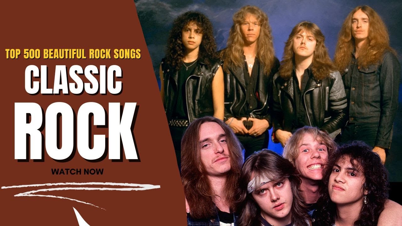 Guns N' Roses, Bon Jovi, ACDC, Metallica,Nirvana,Quee🔥Classic Rock Songs Full Album 2025