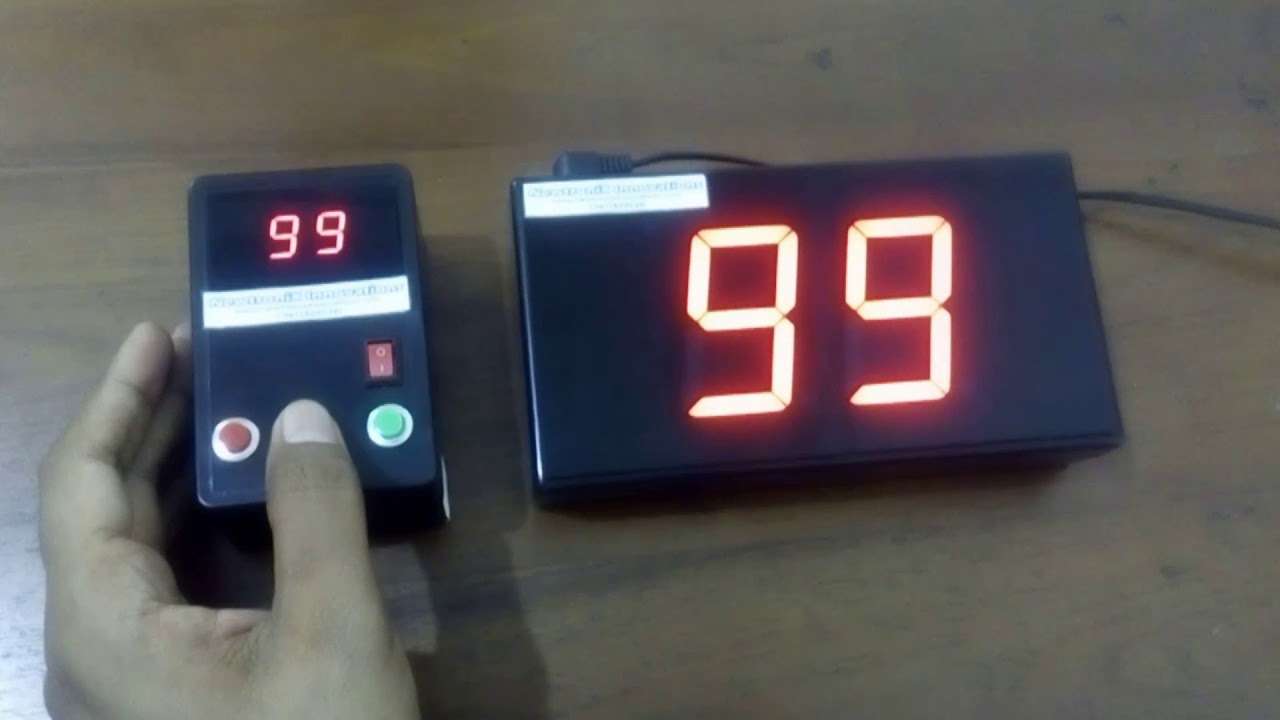 Queue management system/Token number display-Qpro 5070W Wi-Fi Newtronix innovations