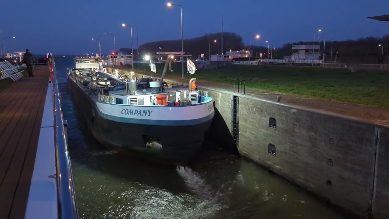 Holland canal lock