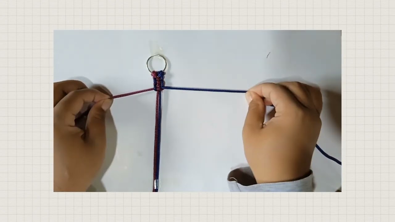 Tutorial Gantungan Kunci Makrame | Mudah, Cantik, dan Cocok untuk Pemula