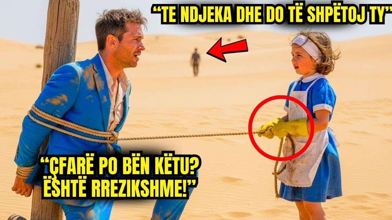 “Çfarë po bën këtu? Është e rrezikshme,” i tha milioneri vajzës së pastrueses, ajo tha: “Të ndoqa