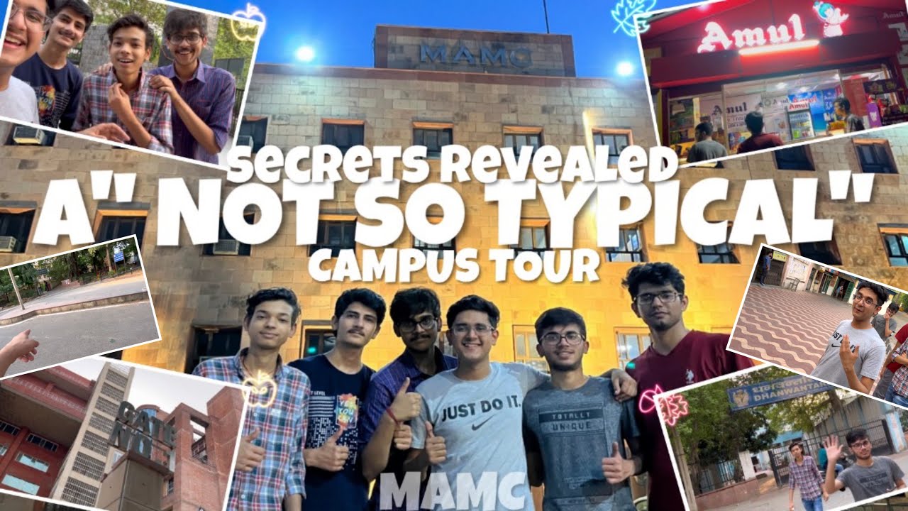 Campus Tour| Maulana Azad Medical College| Secretes Revealed| Monsoon