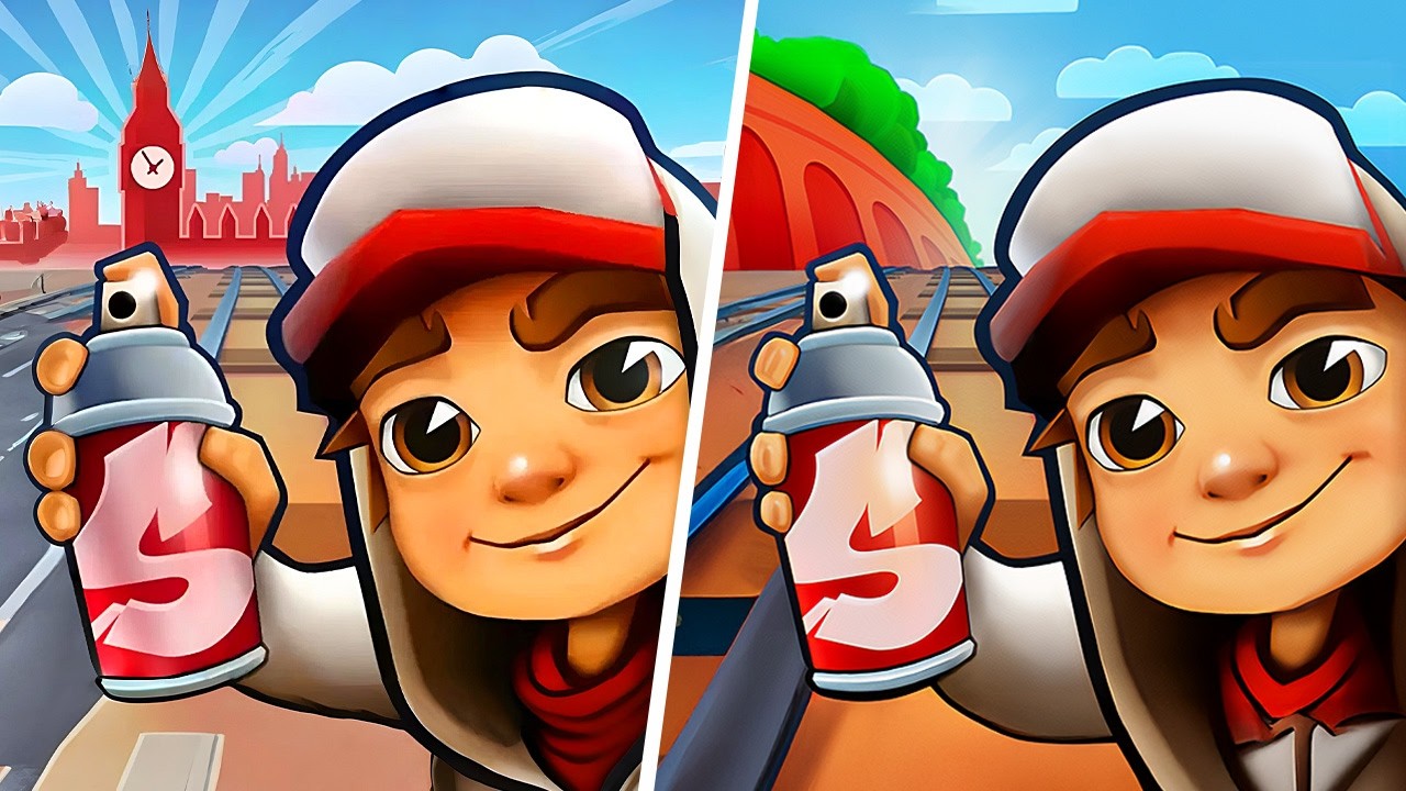 Subway Surfers Classic VS Subway Surfers London, New Subway Surfers Game, Subway Surfers New Update
